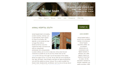 Desktop Screenshot of animalhospitalsouth.com